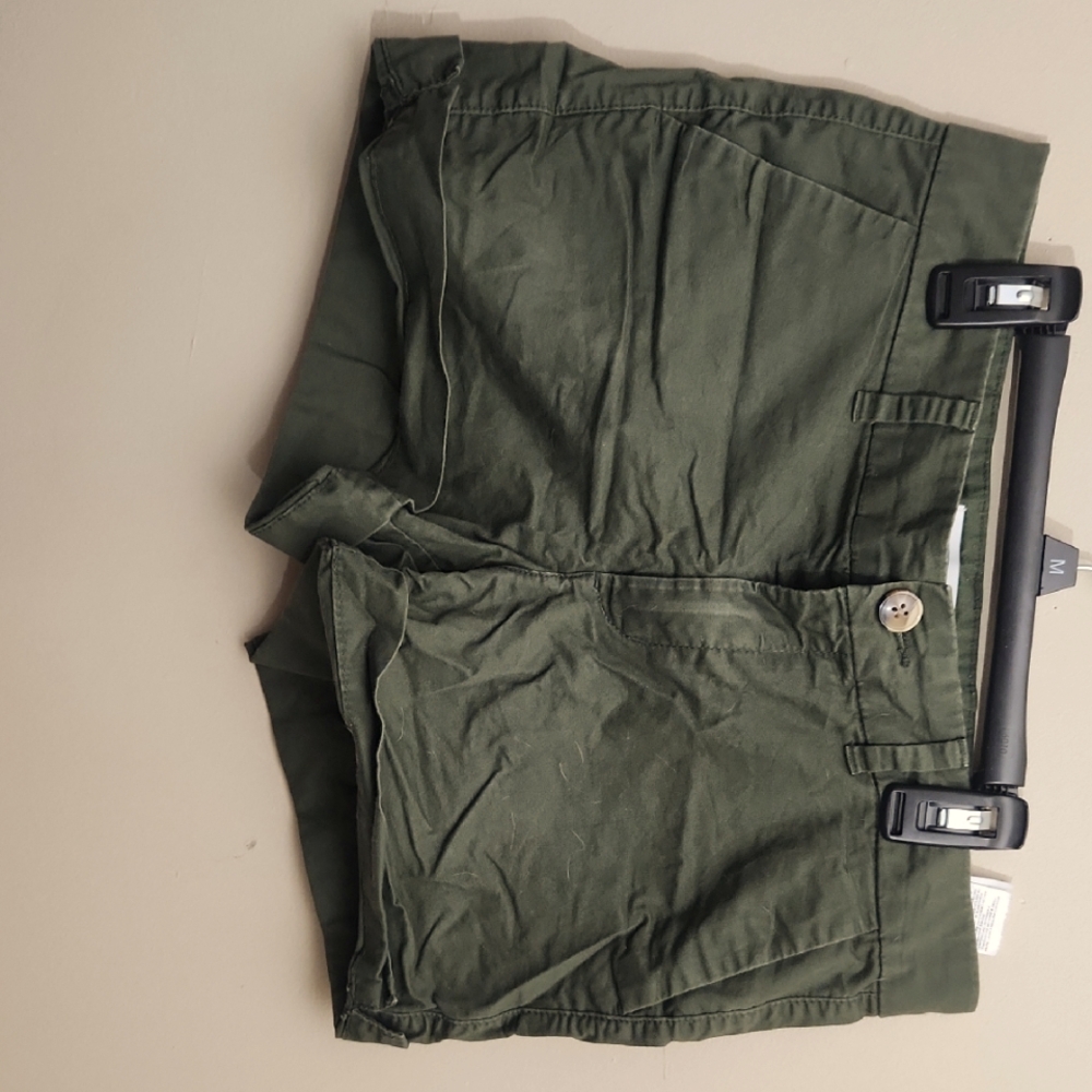 Womens Green Shorts